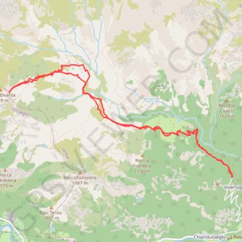 Truc d'Ovarda GPS track, route, trail