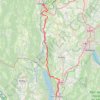 Aix-les-Bains (73100), Savoie, Auvergne-Rhône-Alpes, France > Bellegarde-sur-Valserine (01200), Valserhône, Ain, Auvergne-Rhône-Alpes, France GPS track, route, trail