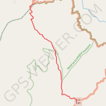 Ecu_44_Cordillera_de_los_Guacamayos GPS track, route, trail