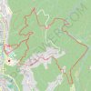 Vals les bains GPS track, route, trail