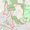 Run around Downley, Disraeli and Hughenden GPS track, route, trail