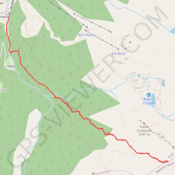 Col Rousset GPS track, route, trail
