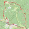 Randonnée de la Pierre des Douze Apôtres à Wingen-sur-Moder GPS track, route, trail
