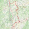 GR422 Sur les pas de Charles IX. De Roussillon (Isère) à Valence (Drôme) GPS track, route, trail