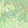 Autour de La Chabanne GPS track, route, trail