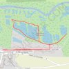 Le grand marais de la queue à Blangy-Tronville GPS track, route, trail