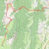 Traversée - Jour 4 GPS track, route, trail