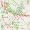 Rando APE 45km 12-04-2015 GPS track, route, trail