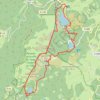 Les quatre lacs GPS track, route, trail