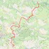 GR620 Randonnée de Saint Côme-d'Olt à Inières (Aveyron) GPS track, route, trail