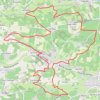 Pays Beaujolais - Pierres Dorées - Jarnioux GPS track, route, trail