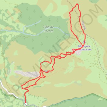 Pic d'Hautacam GPS track, route, trail