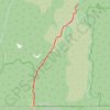 Saint Valentines Peak GPS track, route, trail