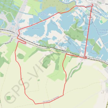 Long par l'autre versant GPS track, route, trail