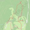 Le clergeon depuis Rojux GPS track, route, trail