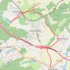 Puttelange-farschviller par champs GPS track, route, trail