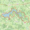 --Lapte--Tour du barrage de Lavalette_route GPS track, route, trail