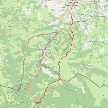 Camino de Santiago GPS track, route, trail