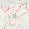 Klipriviersburg Nature Reserve loop GPS track, route, trail