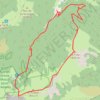 Montagne de la Frau depuis le Lasset GPS track, route, trail