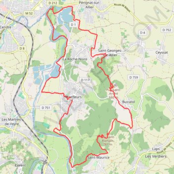 PB 2021-05-09 Grand Tour du St Romain Rando GPS track, route, trail