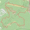 Fontainebleau - Arbonne - Les trois Pignons GPS track, route, trail