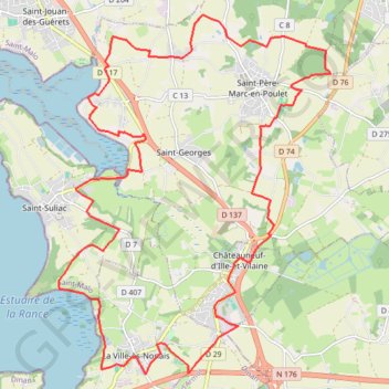 Circuit VTT n°6 Les Vikings GPS track, route, trail