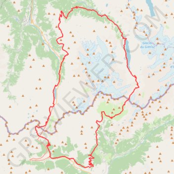 Grand Combin GPS track, route, trail