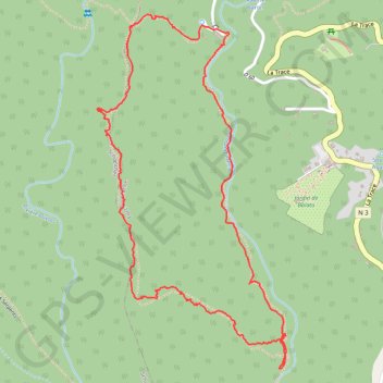 Duclos Sud GPS track, route, trail