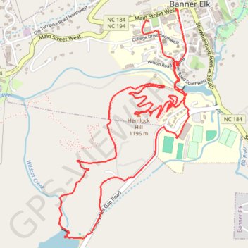 Wildcat Lake and Hemlock Hill Loop GPS track, route, trail