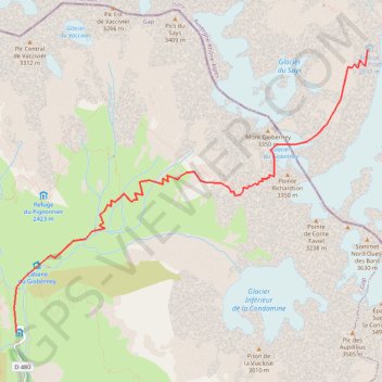 Col du Gioberney GPS track, route, trail