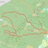 Apremont Franchard GPS track, route, trail