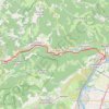 Tronçon1_Track no: 1 GPS track, route, trail