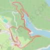 Le plan d'eau du Barrage du Rouchain et l'Avoine - Les Noës GPS track, route, trail