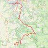 J1 Dialogue avec Stevenson - Le Puy-Masclaux GPS track, route, trail