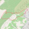 Au-dessus de Volx GPS track, route, trail