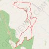 Sainte Maxime-Saint Donat-Le Roucas des Lauquiers GPS track, route, trail