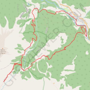 Bergerie dell' Albergian (val Chisone ) GPS track, route, trail