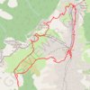 Grande Vire du Pierroux (Devoluy) GPS track, route, trail