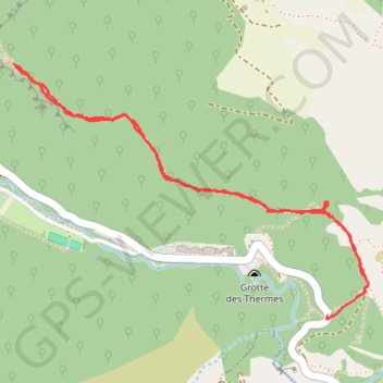 La Chapelle Saint Pancrace Digne GPS track, route, trail