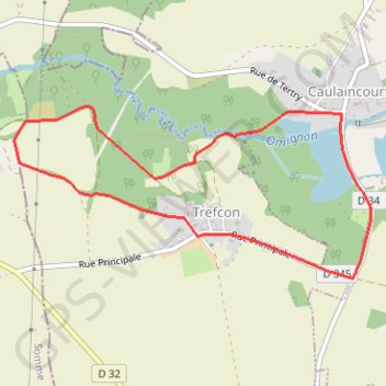 Saint-Martin-des-Prés GPS track, route, trail