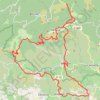 Rando au depart de Rieussec GPS track, route, trail