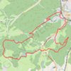 Chemins du Cœur des Vosges - Les champs de Damas GPS track, route, trail