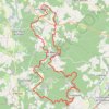 47 km vers le Sud GPS track, route, trail