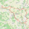 Boucle VTT Rouillac Les Bouchauds GPS track, route, trail