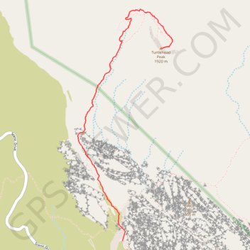 Turtlehead Peak GPS track, route, trail