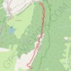 Rochers de Belles Ombres GPS track, route, trail